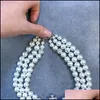 Подвесные ожерелья INS FADAY CRISTAL CONGLECE CRISTAL NASZYJNIK PEARL CHOKER для женщин