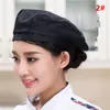 Berets Cook Men Men Women Kitchen Baker Chef Cap Usisex Beret Hat Catering 9 Colors Ylm9934