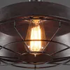 Lampy wiszące w stylu loftu Lampa Vintage Light Industrial Retro Iron Suiling E27 żyrandol dla salonu barowy Kitchependant