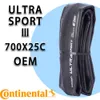 Däck Continental Ultra Sport 3 700x25c Original OEM Folding Bicycle Tire PureGrip Compound Black/Brown Foldble Skin Road Bike Tire 0213