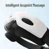 Eye Massager Heated Eye Massager With Bluetooth Music Vibration 16D Compression Massage Instrument For Migraines Dark Circles Relief 230211