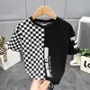 Sets kinderkleding Outfit zomer Baby jongens meisjes kleding outfits sets pullover losse t -shirt denim shorts pc's pakken voor y