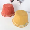 Cloches Hat Big Sunshade Children Suncreen Fisherman Casual Lett Hafdery UV #YL51