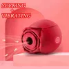 Rose Vibrator Clitoral Sucking Massagers Intense Suction Tongue Lick Clit Stimulator Nipple Massager sex Toys For Woman 18