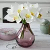Decorative Flowers Cymbidium Bouquet Simulation Flower Fake Silk Home Soft Decoration Pography Wedding