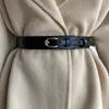 Belts Genuine Leather Women's Waist Belt Wide Female Buckle Waistband Luxury Vintage All Match Cummerbunds For Overcoat Sweater