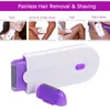 Epilator Rechargeable Epilator Shaver For Women Smooth Touch Hair Removal Pain Free Razor Body Face Leg Bikini Lip Depilator Hair Remover 230211