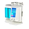 Annan sk￶nhetsutrustning 6 i 1 7in1 Hydra Dermabrasion Skin Peeling Cooling Bio Microcurrent Oxygen Gun RF Face Lift Plasma Jones Hydro Water Cleaning LED Mask