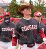 Maglie da baseball WSU cucite personalizzate Magni da uomo Collin Montez Elias Farland Connor Barish Cooper Barnum Jack Lee Washington State Cougars Maglie