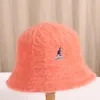 Wide Brim Hats Bucket Hats women's winter Bucket hat for girls Solid color rabbit fur sautumn and fashion Fur panama hip hop hat cap 230211