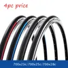 S 4PCS Michelin Dynamic Multicolor Ultralight Slicks 700*23c 700*25c 700*28c Road 700c Rower Rower Partie 0213