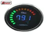 Dragon gauge 52mm2 Inch White Shell Auto Car Digital Smoked RPM Tacho Tachometer Gauge and volt gauge Meter8593612