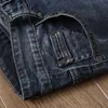 Men's Shorts Casual Summer Thin Black Denim For One's Morality Big Yards Pants Trousers Breeches Jeans Tide