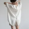 エスニック服女性のための伝統的な中国綿のリネンルーズ禅ティートップカジュアルシャツブラウス日本のハラジュクストリートウェア