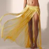 Gonne Donna Chiffon Trasparente Bikini da spiaggia Coprispalle Sciarpa avvolgente Costume da bagno Abbigliamento da spiaggia Abito con nappe Gonna sexy con spacco laterale