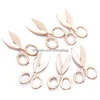 Charms Bk 1000Pcs Scissor Pendants Shear Connector For Diy Jewelry Handmade Making Accessorie 14X29Mm Drop Delivery 2 Dhtrp