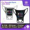Samochodowy odtwarzacz dvd radiowy odtwarzacz multimedialny Android 11 dla Hyundai Azera 2011 2012 styl tesli Carplay jednostka główna nawigacji GPS Stereo 2din BT