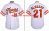 Baseball Jerseys NEW College 2021 NCAA Longhorns College Baseball jerseys Brandon Belt Roger Clemens Ty Madden Trey