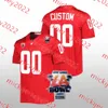 Custom costura WSU Jersey Mens Jaxon Potter Tony Carter Brock Dieu Josh Meredith Rodrick Tialavea Derrick Langford Jr.