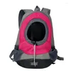 Housses de siège de voiture pour chien Pet Carrier Sac à dos Chiot Voyage Front Pack Respirant Head-Out Pour Petits Chiens Chats Lapins