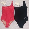 Damskie stroje kąpielowe Body Designer Bikini Fashion Sexy One Piece Stroje kąpielowe Ladies Beachwear Holiday Swim Wear