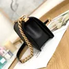 9A Designer Bags Caviar Cowhide Gold Sliver and Chains Lady Flap Purse Mirror Quality