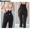 Kvinnors formare Wemen Post Clothing Shapewear Pants Lårkontroll Komprimering Stretchy Underwear Spandex Body Shaper Bodysuit Ankel