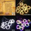 Рождественские украшения 100200300 -levled string light light garland свадебная вечеринка украшение стола на дне рождения фонарь 221122