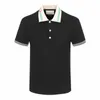 2023 Designer Men's Tee New cotton crease resistant breathable T-shirt lapel commercial fashion casual print high-end Polo short sleeve M-3XL