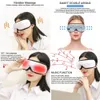 Eye Massager 6D Smart Airbag Vibration Eye Massager Eye Care Instrumen Chauffage Bluetooth Music Soulage la fatigue et les cernes Masque de sommeil 230211