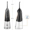 Other Oral Hygiene 5 Modes Irrigator USB Rechargeable Water Floss Portable Dental Flosser Jet 300ml Teeth Cleaner6 230211