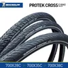 Banden Michelin Protek Cross 700*28C/35C/38C 26*1.6 Road Bicycle Tyre Reflecterend dubbelzijdige 700c Tyre BMX BIKE PNEU BICICLETA 0213