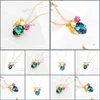 H￤nge halsband bi lyxprodukter klassisk honung imitation p￤rla blomma pendent halsband droppleverans smycken h￤ngen dhz0x