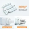 5W G24 E26 BULB 2-PIN Plug-in Horisontella eftermonteringslampor 9W Ersättare 85V-265V 180 ﾰ Visa vinkel infälld ner glödlampan varm vit 3000-3500k Oemled