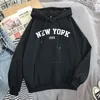 Мужские толстовка толстовок Boston Brooklyn Pritter Print Print Hoodie Pave Негаба