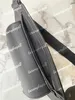 Torba w talii męskie torby Projektanci torby Messenger torebka torebka 4 kolory luksurys oryginalna skóra 30 cm M57081 Crossbody Black na ramię torebki