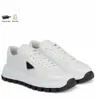 Elegant Designer Prax 01 Man Sneakers Shoes White Black Leather Trainers Plate-forme Skateboard Walking Men's Casual Runner Sports EU38-46