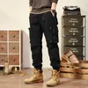 Männer Hosen Neue Jogger Cargo Armee Taktische Ausbildung Multi-Tasche Outdoor Jogginghose Baumwolle Casual Y2302