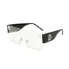 Fashion Letter Sunglasses Designer Eyeglasses Goggle Outdoor Beach PC Sun Glasses For Man Woman Frameless UV400 Eyewear Glasses 8 3069040