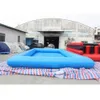 6x4m Commercial inflatable water pool air blown swimming floating equipment for walking Zorb Ball Games free ship with 2 Zorb Balls