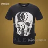 PLEIN BEAR T SHIRT Magliette firmate da uomo Abbigliamento di marca T-shirt da uomo con teschio di strass T-shirt da uomo classica di alta qualità Hip Hop Streetwear T-shirt casual Top Taglia S-3XL - 88121