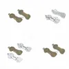 Charms BK 300 st garn Syhängen Antik Sier Tone Bronze 31x12mm bra för DIY Craft Drop Delivery 202 DH4Cl