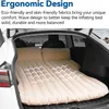 Colchão inflável de ar para carro Universal SUV Viagem automática Almofada de cama para dormir para assento traseiro tronco Sofá Travesseiro Tapete de acampamento ao ar livre Almofada grande para Tesla Model 3/Y/S/X 2021