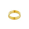 4 mm 5 mm 6 mm en acier en acier argent￩ anneau amour hommes et femmes anneaux en or rose de luxe de luxe de bijoux