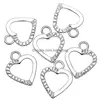 Charms 1000ps Love Heart -Clase Sending Dewelly