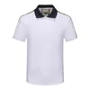 2023 Designer Men's Tee New cotton crease resistant breathable T-shirt lapel commercial fashion casual print high-end Polo short sleeve M-3XL