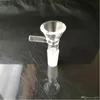Accessori per bong in vetro con adattatore bloccato opaco, accessori per bong in vetro all'ingrosso, narghilè in vetro, fumo di pipa ad acqua