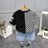 Sets kinderkleding Outfit zomer Baby jongens meisjes kleding outfits sets pullover losse t -shirt denim shorts pc's pakken voor y