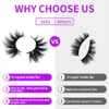 Eye Shadow Wholesale 20304050Pairs Eyelashes 3D Mink Lashes Handmade Fluffy Dramatic Cruelty Free False Makeup 230211