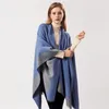 Xales de inverno moda poncho feminino Capes imitação de cachecol de caxemira ladras lenços shawls warm brots woman ponchos bufanda mujer sudard 230211